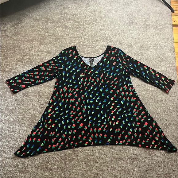 Clara Sun Woo Black Tunic Size L - Picture 1 of 5